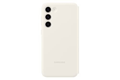 Samsung Galaxy S23+ Smart Clear View Wallet Cover – Cream For Rs. 1384 @ 72 % Samsung Galaxy S23+ Smart Clear View Wallet Cover – Cream For Rs. 1384 @ 72 %