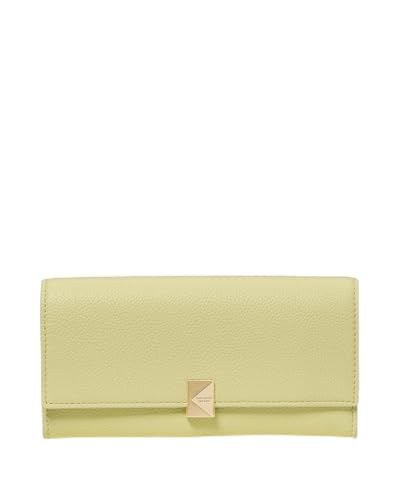 Image of kate spade new york Deco Pebbled Leather Large Flap Wallet