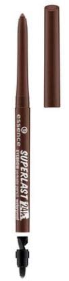 ESSENCE Superlast 24H Eyebrow Pomade Pencil Brown 1's -The Integrated Sharpener ensures That The Lead Always Stays Precise and The Innovative Silicone Brush Blends in The Texture for a Perfect Finish