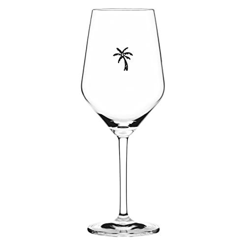 RITZENHOFF Sand & Soda 9500007 Copa de vino moderna con diseño de palmera, caja de regalo – Fabricado en Alemania