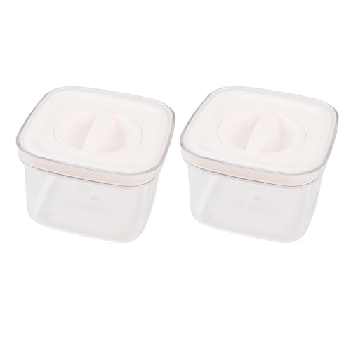 RASTKY Récipient Hermétique de Stockage des Aliments, Boîte Sèche Scellée pour L'organisation du Garde-manger et le Rangement de la Cuisine, 2 X Plastique (#1)
