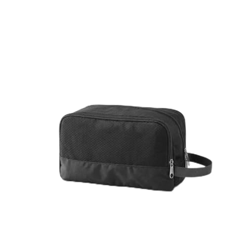 Generic Bolsa de Higiene Pessoal Masculina Kit Dopp Pendurado Resistente à Água Bolsa de Barbear Pequena Bolsa de Higiene Pessoal para Viagens, Preto