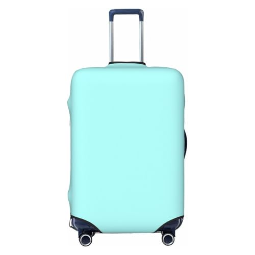 Luggage Cover - Light-Aqua Print Travel Suitcase Covers For Luggage, High Elasticity Suit Case Cover Protector Fits 18-32 Inch