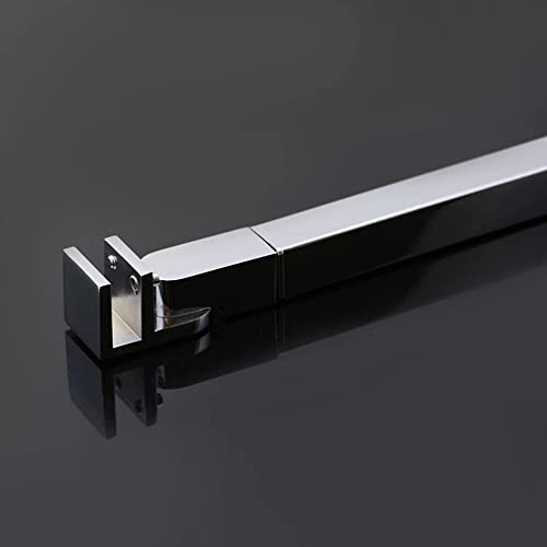 Lukloy Adjustable 700Mm To 1200Mm Telescopic Bar Support Bar Stabilizer Bracket For Walk In Shower Screen 6Mm - 10Mm Glass #TOP7