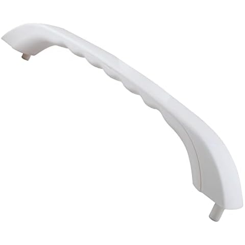 Podoy Upgraded WB15X335 Microwave Door Handle Replacement Compatible with GE General Electric Microwave White Spacemaker XL Fits JVM13XXX JVM40WW002 JVM1331WW Replaces WB15X0335 AP2021148 Cover