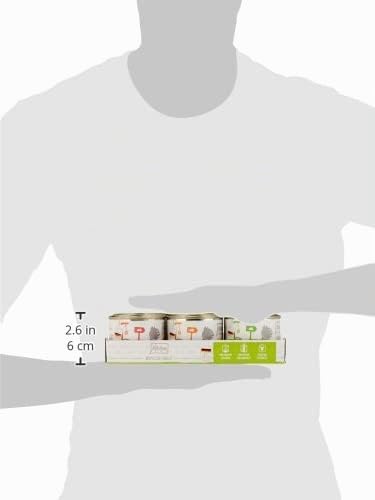 MjAMjAM - Premium Nassfutter für Katzen - Mixpaket I - Huhn, Rind, Herzen, 6er Pack (6 x 200 g), getreidefrei mit extra viel Fleisch