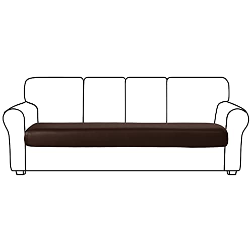 Housses de coussin de canapé extensible 3 à 4 places café