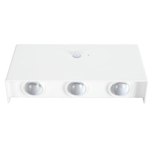 Aplique de pared con sensor para escaleras y pasillos oscuros con luz LED recargable