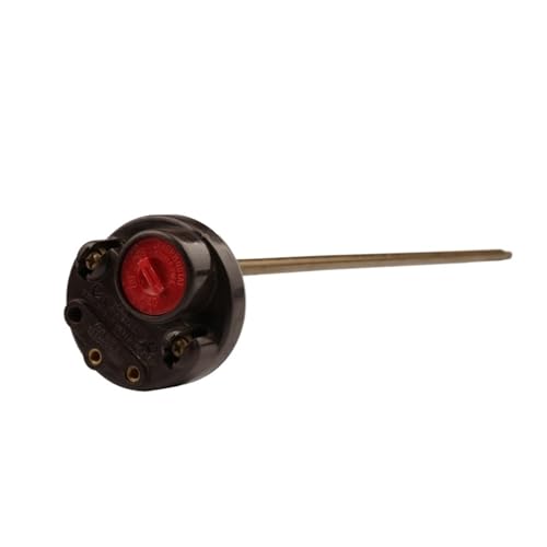 Termostato de empuje de doble protección Isuotuo de 30-80 °C, 15 A, 250 V CA, compatible con interruptor controlador de temperatura de calentador de agua eléctrico Ariston.(270mm)