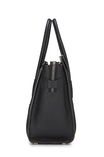 Céline, Pre-Loved Black Calfskin Luggage Micro