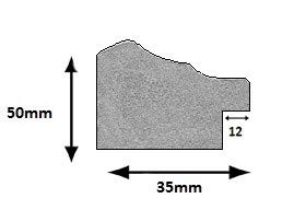 FRAMES BY POST Cornice portafoto, Nero e Oro, 25 x...