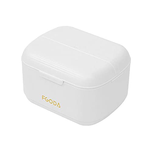 Denture Box Orthodontic Mouth Guard Box Retainer Case False Teeth Storage Container Denture Box