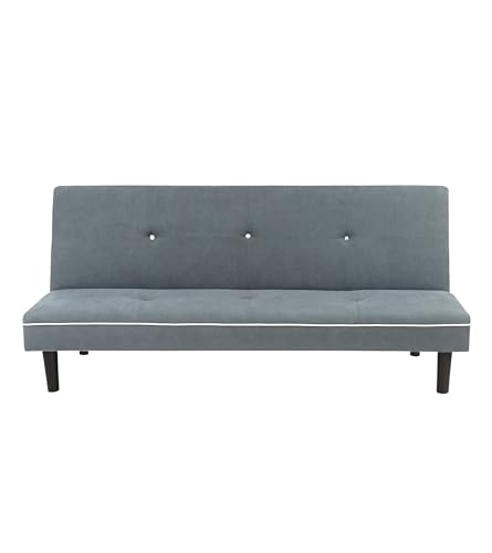 Home Heavenly - Sofá Cama Sol Clic clac 3 plazas, sofá Cama economico, Moderno, Plegable Color Gris