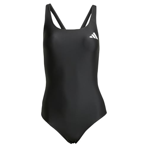 adidas Mujer V-Back Swimsuit, Black, 48