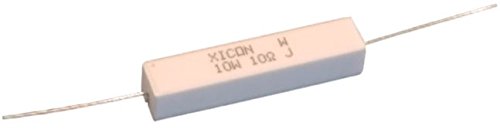 Xicon 10 Ohm 10W Resistor Wire Wound 5% Tolerance