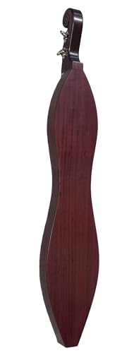 image for Applecreek Deluxe Spruce 4-String Mountain Dulcimer Hourglass Body w/I