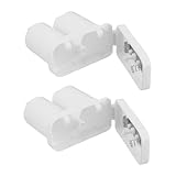 SOPOTUTU 2 piezas Caja de Plástico para Calentador de Agua con Batería Resistente al Agua Ligera y Fácil de Instalar para Reparación de Calentadores de Tipo Flue