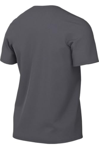 Image of Nike Men's Team Legend Short Sleeve Tee Shirt, Dri-Fit (US, Alpha, Small, Regular, Regular, Grey)