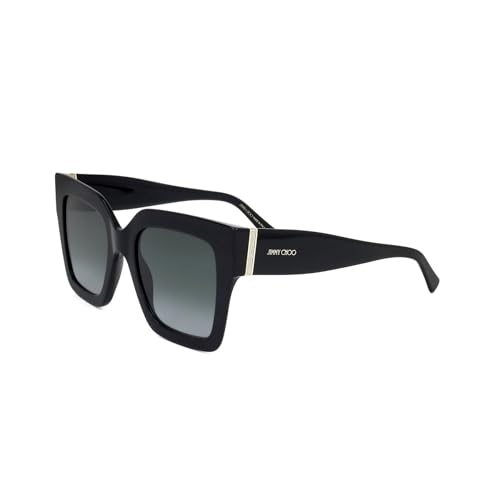 JIMMY CHOO EDNA/S Black/Grey Shaded 52/22/145 women Sunglasses