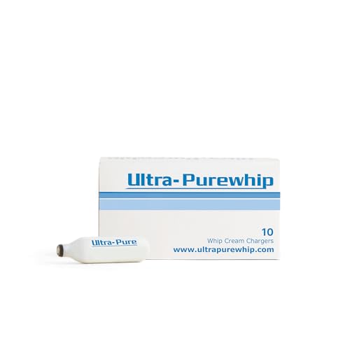 CreamRight Ultra-Purewhip Whipped Cream Charger | 8g Chef-Approved Durable Stainless Whip Cream...
