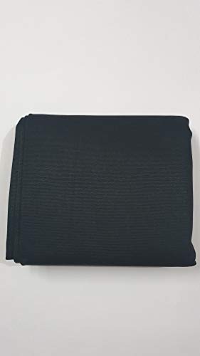 Image of 60 Inch Wide Jet Black Cotton Canvas 10 Oz Heavyweight Untreated Fabric for Sewing Bags Painting Crafts Backdrops Upholstery Rustic DIY Projects