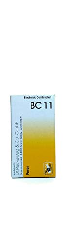 Dr.reckeweg Bc 11 Tablets-Biochemic Combination For Fever-German Homeopathic Combination Of Cell Salts (20 Gram) #TOP1