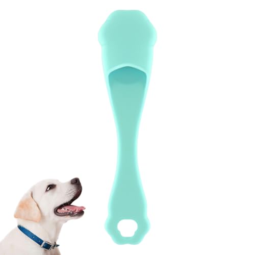 Cepillo de Dientes de Silicona para Perros – Cepillo de Dedo Suave para la Limpieza de Dientes de Perros | Herramienta de Cuidado Segura para Alimentos para Cachorros y Perros Adultos, Cepillo