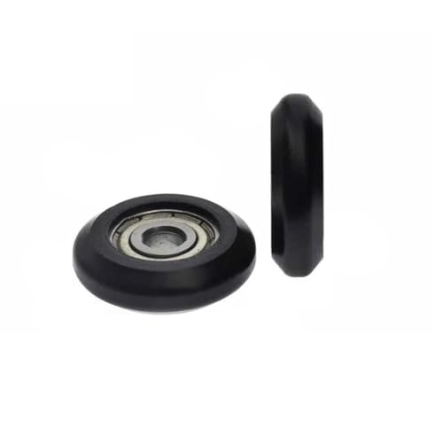 625ZZ Bearing Nylon Roller 24mm Plastic Sliding Door Wheel Replacement For Bread Maker Machine