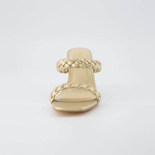 CUSHIONAIRE Women's Pippa braided dress sandals +Memory Foam, Wide Widths Available3