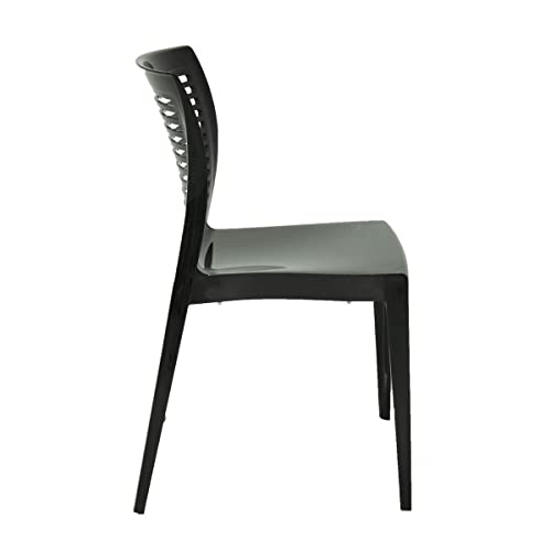 Cadeira Victória Preta Encosto Aberto 92041009 Tramontina