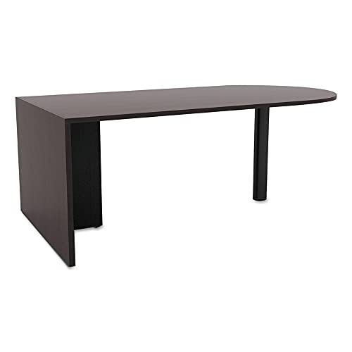 Alera Valencia Series D-Top Desk, 71" X 35.5" X 29.63", Espresso #TOP12