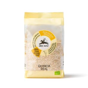 Alce Nero Real Quinoa 14.1oz - Supercharge Your Meals with Organic Goodness! Gluten-Free, Nutrient-Packed, and Delicious!