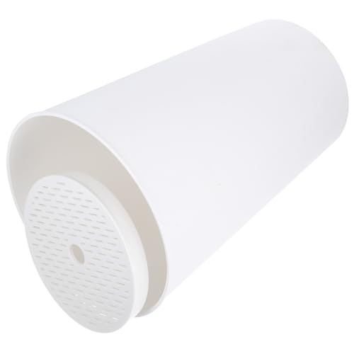 Porte-parapluie Yardwe blanc grande capacité pour sol sec sans flaques
