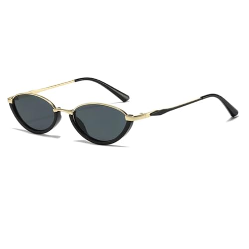Lunettes de soleil ovales pour femmes finition vintage haute protection