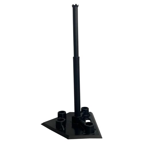 ZEXKENS Adjustable Softball Tees with Rubber Top Baseball Tees for Hitting Batting Tees for Baseball Baseball Tees for Hitting