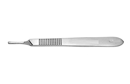 100 EACH SCALPEL BLADES #20# 15 + HANDLE # 3 + HANDLE # 4 DENTAL CYNAMED - Thumbnail 3