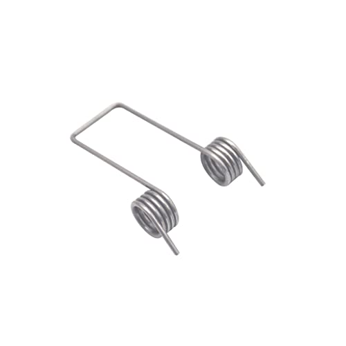 ZHUANCHOU Ressort de Torsion Ressort De Torsion en Acier à Double Ressort De Torsion 1pcs Largement Utilisé