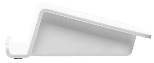 HAN 92100-12, UP Tablet stand. With soft grip surface and cable holder, white, 11,5 x 10 x 4,5 cm - Image 2