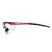 JORESTECH Safety Eyewear, ANSI Z87+ Impact Resistant Polycarbonated Eye Protection Safety Glasses, Pink Frame with Clear Lenses, pack of 12