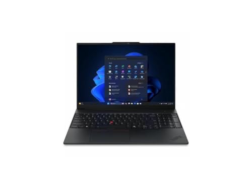 Image of Lenovo ThinkPad E16 Gen 3 21SR0033US 16 inch Notebook - WUXGA - 60 Hz - Intel Core Ultra 7 255H - 16 GB - 512 GB SSD - English Keyboard - Black
