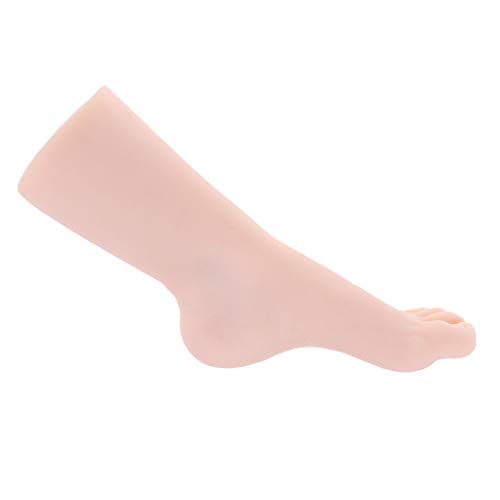 Preisvergleich Produktbild perfk 8-Zoll Weiblicher Mannequin Linker Fuß-Modell Präsentationsfuß Schmuckhalter zur Fußkettchen, Strumpf Socken Display