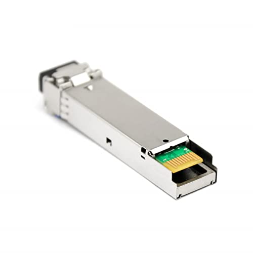 Image of Hanutech 1.25G Single Mode Dual Fiber LC SFP Module Transceiver 1310nm 20KM (1-Pcs)