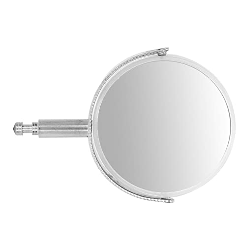 Image of Microscope Reflecting Mirror, Biological Microscope Reflector 360 Degree Rotation Replacement for Light Observation (Metal Bracket)