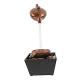 Écoulement d'eau illuminé : les lumières créent un effet d'écoulement d'eau fascinant, ajoutant une ambiance apaisante à n'importe quelle pièce, jeu d'eau, jeu d'eau intérieur