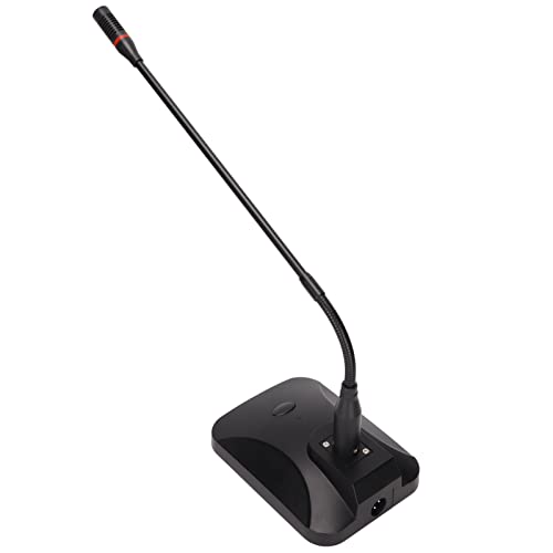 RiToEasysports Microphone with Desk Cable with High Sensitivity for The Conference Conference, 360 ° Position, Noise Reduction, Suitable for and - Black