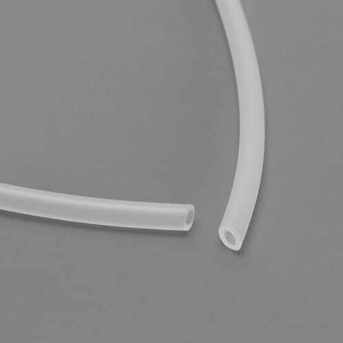 Be In Your Mind Kraftstoffleitung für Nitro-Motoren, transparent, Silikon, für Nitro-Motormodelle, Transport, Silikon-Kraftstoffleitung, Rohr, passend für 5,5 x 2,5 mm, 2 m