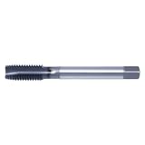 Cleveland C86230 PER-862SP High Performance Spiral Point Machine Tap, Right Hand Cutting, 7/8-9 Thread, Plug Chamfer, 4 Flutes, Steam Oxide, HSS-E (Each)