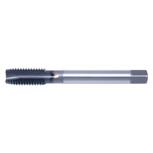 Cleveland C86230 PER-862SP High Performance Spiral Point Machine Tap, Right Hand Cutting, 7/8-9 Thread, Plug Chamfer, 4 Flutes, Steam Oxide, HSS-E (Each)