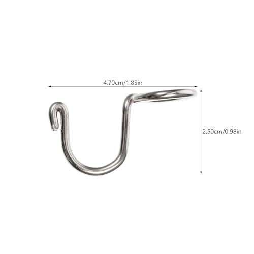 Healeved 15 Piezas Gancho Multifuncional Para Perchas De Acero Inoxidable Soporte Adhesivo Para Organización De Ropa En Armarios Y Almacenaje En Casa - imagen 2