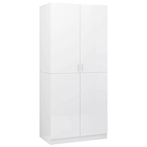vidaXL Kleiderschrank mit 2 Türen Garderobenschrank Garderobe Schrank...